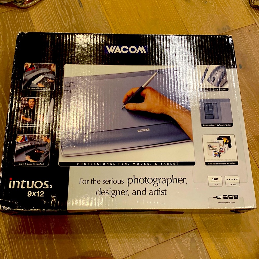 Wacom intuos tablet 9 x 12